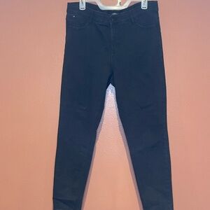 Curve Appeal Black Skinny Jean 12/31 Size Denim